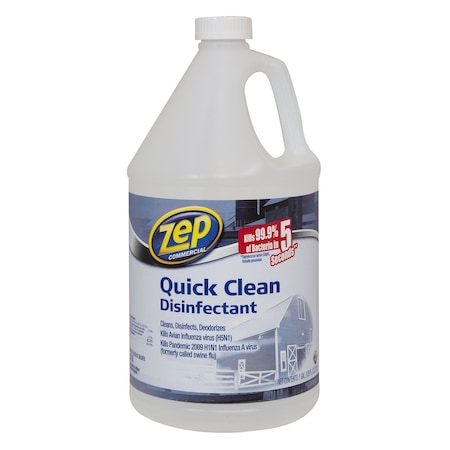 Zep Quick Clean Fresh Scent Disinfectant 128 oz ZUQCD128